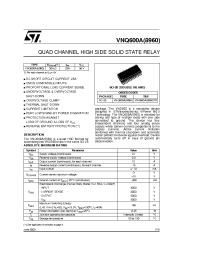 Datasheet VNQ600ATR manufacturer STMicroelectronics