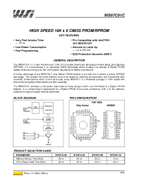 Datasheet WS57C51C-45CMB manufacturer STMicroelectronics