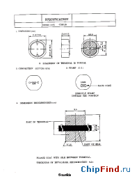 Datasheet CDR125-120MC manufacturer Sumida