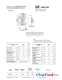 Datasheet XAMR30A manufacturer SunLED
