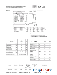 Datasheet XAUG14C2 manufacturer SunLED