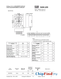 Datasheet XAUG60A manufacturer SunLED