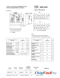 Datasheet XAUR14C2-A manufacturer SunLED
