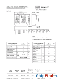 Datasheet XAUY14C2 manufacturer SunLED