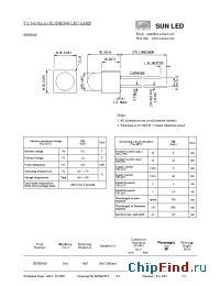 Datasheet XBHR54D manufacturer SunLED