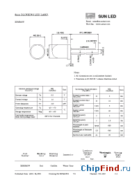 Datasheet XBMR81W manufacturer SunLED