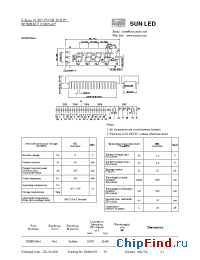 Datasheet XDMR06A4 manufacturer SunLED