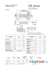 Datasheet XDMR06C4-A manufacturer SunLED