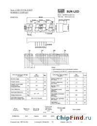 Datasheet XDMR07A4 manufacturer SunLED