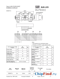 Datasheet XDMR07C4 manufacturer SunLED