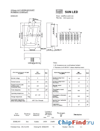 Datasheet XDMR100C manufacturer SunLED