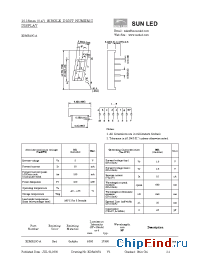 Datasheet XDMR10C-A manufacturer SunLED