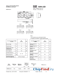 Datasheet XDMR14A4-A manufacturer SunLED