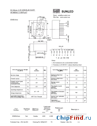 Datasheet XDMR20A-A manufacturer SunLED