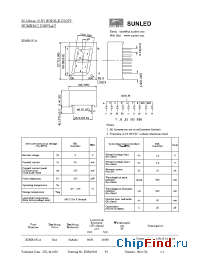 Datasheet XDMR20C-A manufacturer SunLED