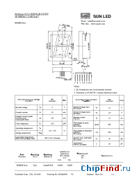 Datasheet XDMR57A-A manufacturer SunLED