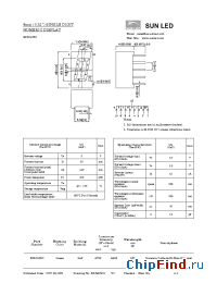 Datasheet XDUG06C manufacturer SunLED