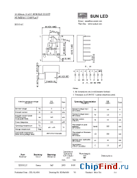 Datasheet XDUG11C manufacturer SunLED