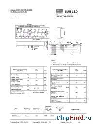 Datasheet XDUG14A4-1A manufacturer SunLED
