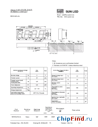 Datasheet XDUG14C4-1A manufacturer SunLED