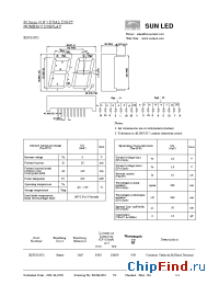 Datasheet XDUG20C2 manufacturer SunLED