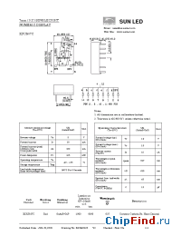 Datasheet XDUR07C manufacturer SunLED