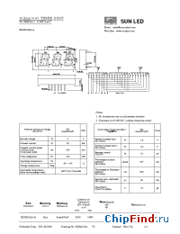 Datasheet XDUR10A3-A manufacturer SunLED