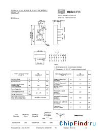 Datasheet XDUR10A-A manufacturer SunLED