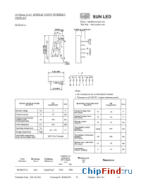 Datasheet XDUR10C-A manufacturer SunLED