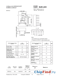 Datasheet XDUR11A manufacturer SunLED