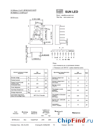Datasheet XDUR11A-A manufacturer SunLED