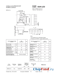 Datasheet XDUR11C-A manufacturer SunLED