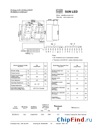 Datasheet XDUR20C2 manufacturer SunLED