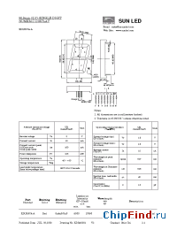 Datasheet XDUR57A-A manufacturer SunLED
