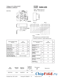 Datasheet XDUY07A2 manufacturer SunLED