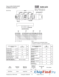 Datasheet XDUY07A4 manufacturer SunLED