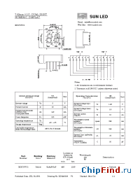 Datasheet XDUY07C2 manufacturer SunLED