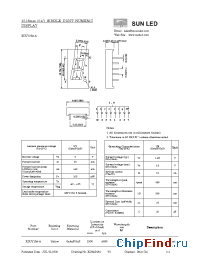 Datasheet XDUY10A-A manufacturer SunLED
