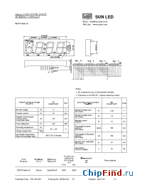 Datasheet XDUY14A4-1A manufacturer SunLED