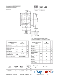Datasheet XDUY57A-A manufacturer SunLED