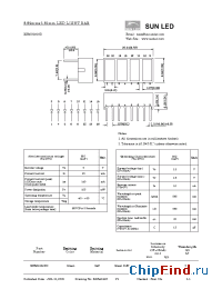 Datasheet XEMG2820D manufacturer SunLED