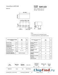 Datasheet XEMG28D manufacturer SunLED