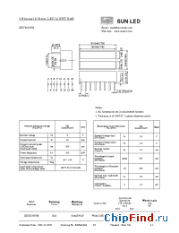 Datasheet XEUR2635M manufacturer SunLED