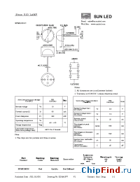 Datasheet XFMR20D2C manufacturer SunLED