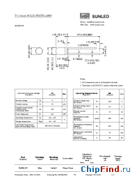 Datasheet XLBB11W manufacturer SunLED
