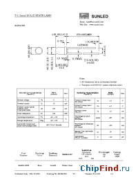 Datasheet XLBB11WH manufacturer SunLED