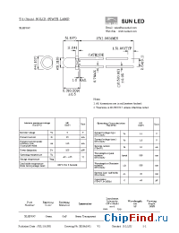 Datasheet XLHP39C manufacturer SunLED