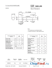 Datasheet XLHR34D manufacturer SunLED