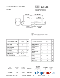 Datasheet XLMD64WE manufacturer SunLED