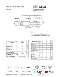 Datasheet XLMR12DE manufacturer SunLED